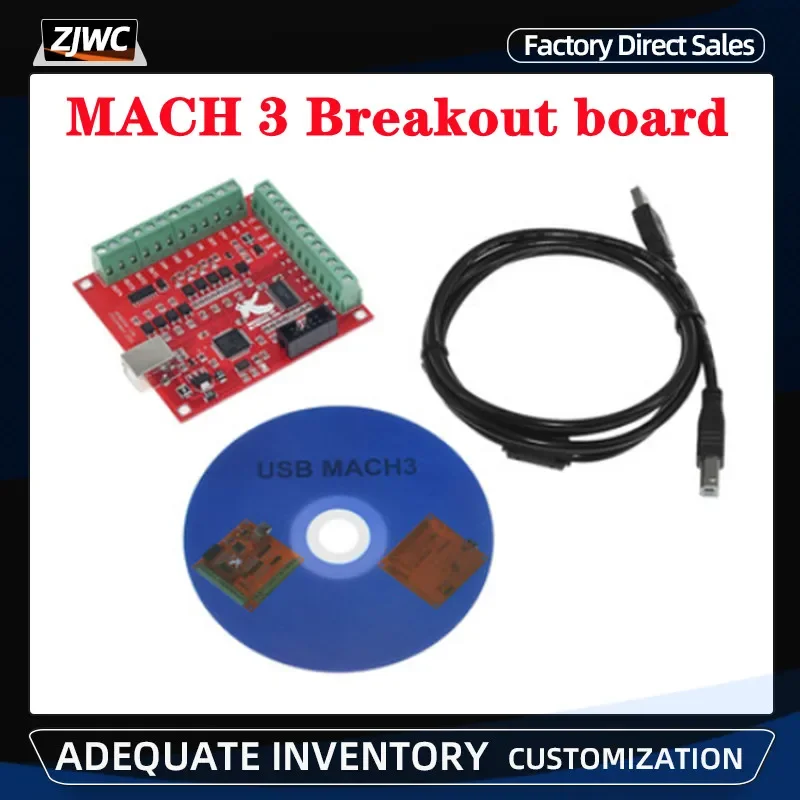 Mach3 Usb Cnc Controller 4 Axis 100Khz - 3 ชิ้น/เซ็ต 1 ชิ้น 4 แกน