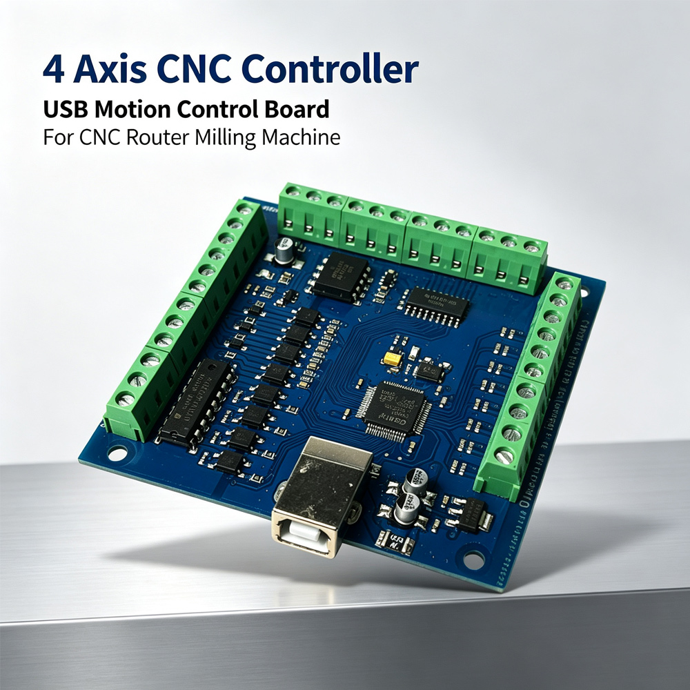 Mach3 Usb Cnc Controller 4 Axis 100Khz - การ์ดควบคุมการเคลื่อนที่ CNC MACH3 4 แกน 100KHz