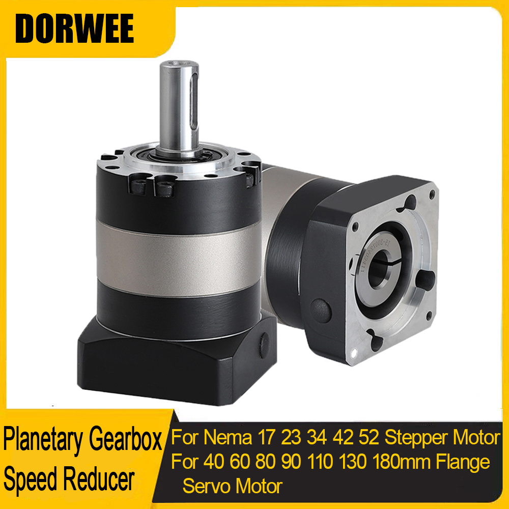 Planetary Gearbox Reducer Nema 23 34 - มอเตอร์เกียร์ทดรอบแบบแพลนเนทารี สำหรับมอเตอร์สเต็ปเปอร์ Nema 17 23 34
