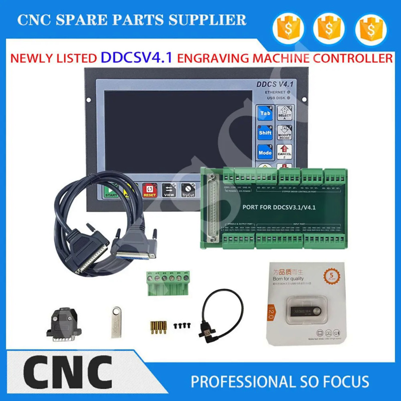 Ddcs V4.1 4 Axis Cnc Offline Controller - ล่าสุด DDCSV3.1 อัพเกรด DDCS V4.1 3/4