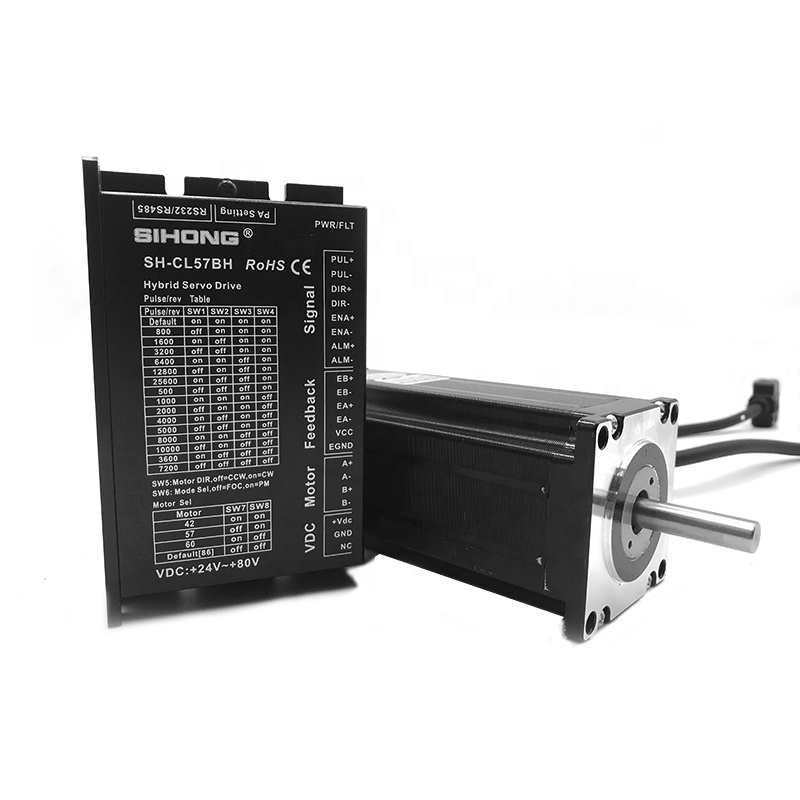 Nema 23 Closed Loop Stepper Motor Driver Kit - มอเตอร์เซอร์โว Siheng China Motor 2 เฟส