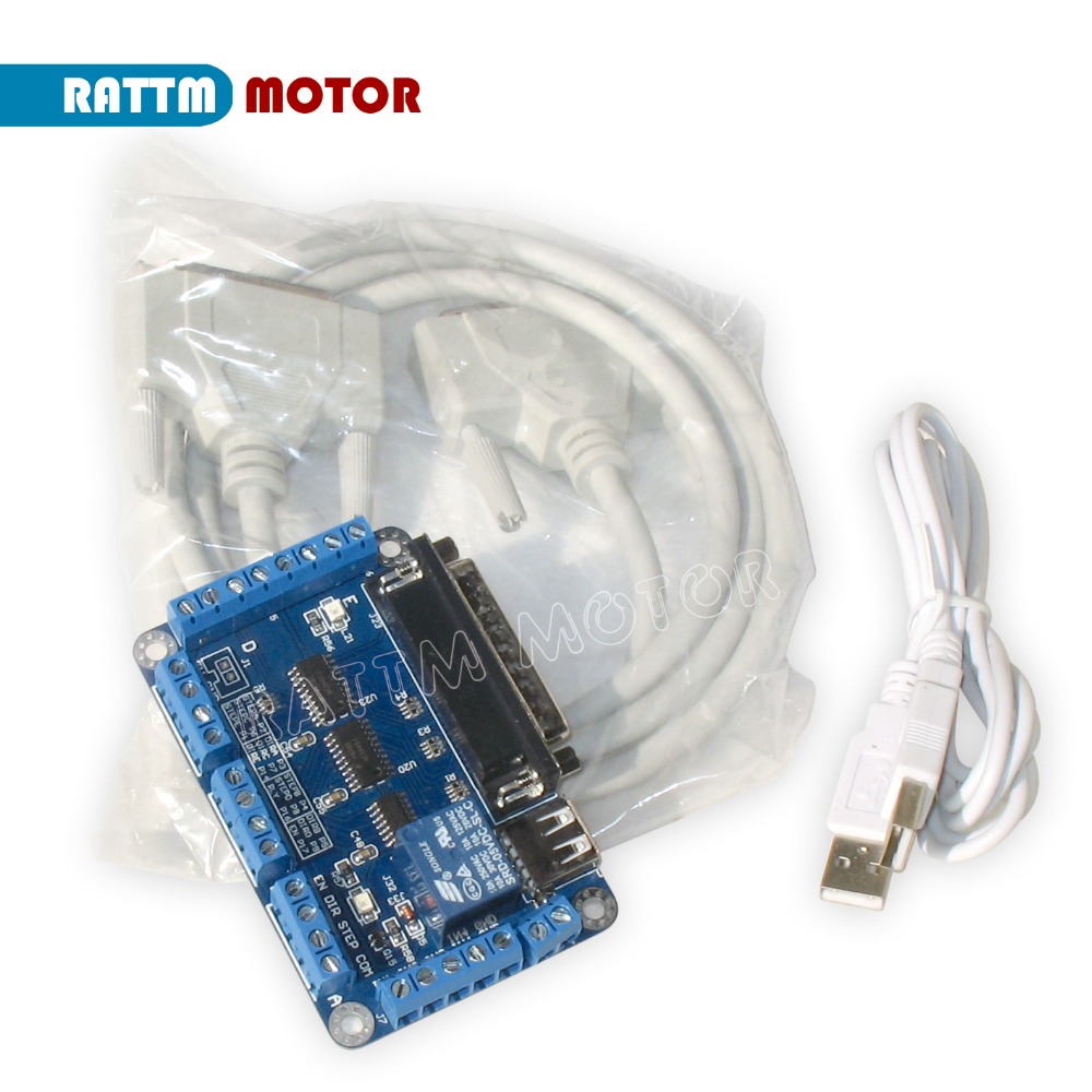 5 Axis Cnc Breakout Board Interface Mach3 - บอร์ดเชื่อมต่อ CNC 5 แกน รุ่น V5