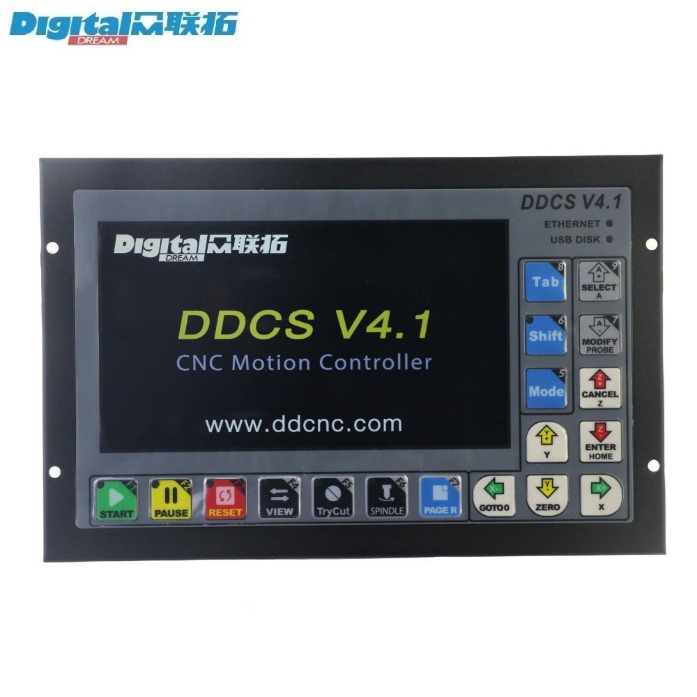 ดิจิตอลดรีม DDCS V4.1 3/4 แกนร - Ddcs V4.1 4 Axis Cnc Offline Controller บทวิจารณ์และราคา