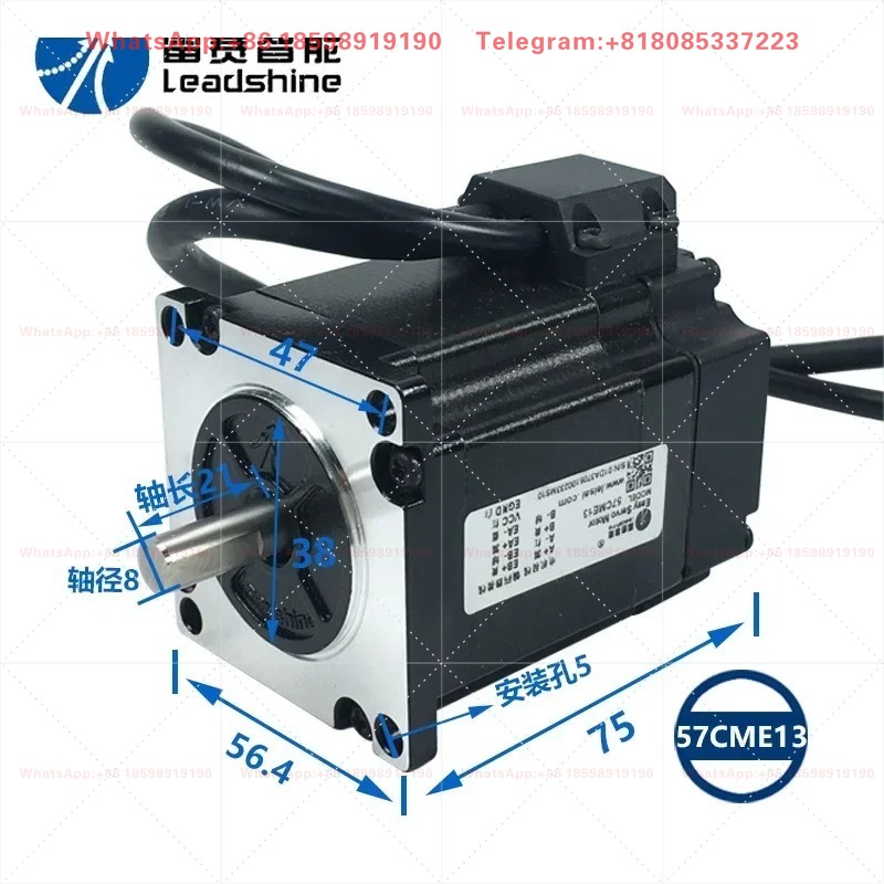 ชุดมอเตอร์สเต็ปเปอร์แบบวงปิดไฮ - Nema 23 Closed Loop Stepper Motor Driver Kit บทวิจารณ์และราคา