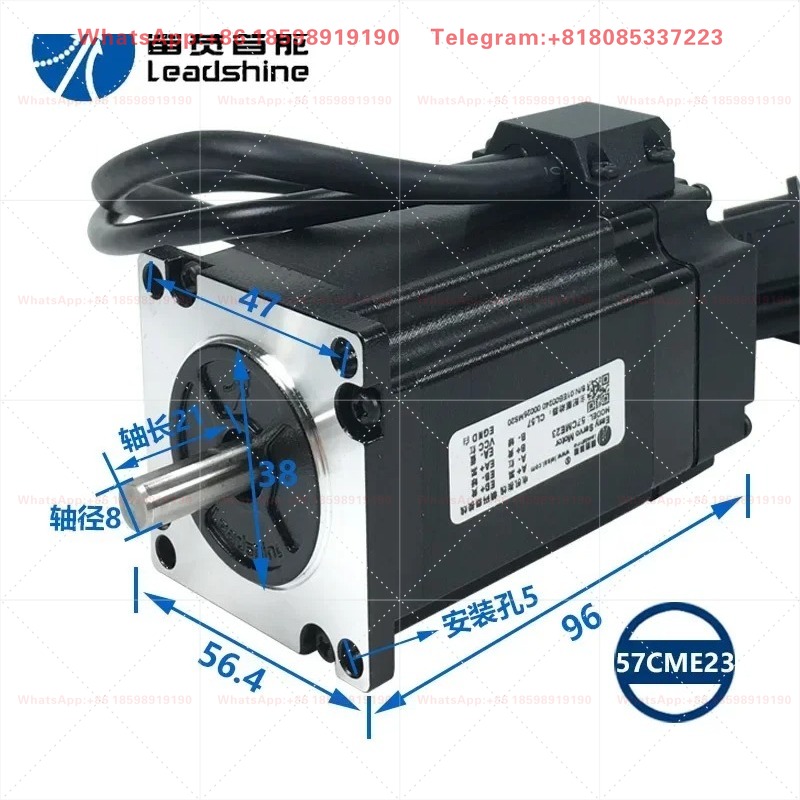 ชุดมอเตอร์สเต็ปเปอร์แบบวงปิดไฮ - Nema 23 Closed Loop Stepper Motor Driver Kit บทวิจารณ์และราคา