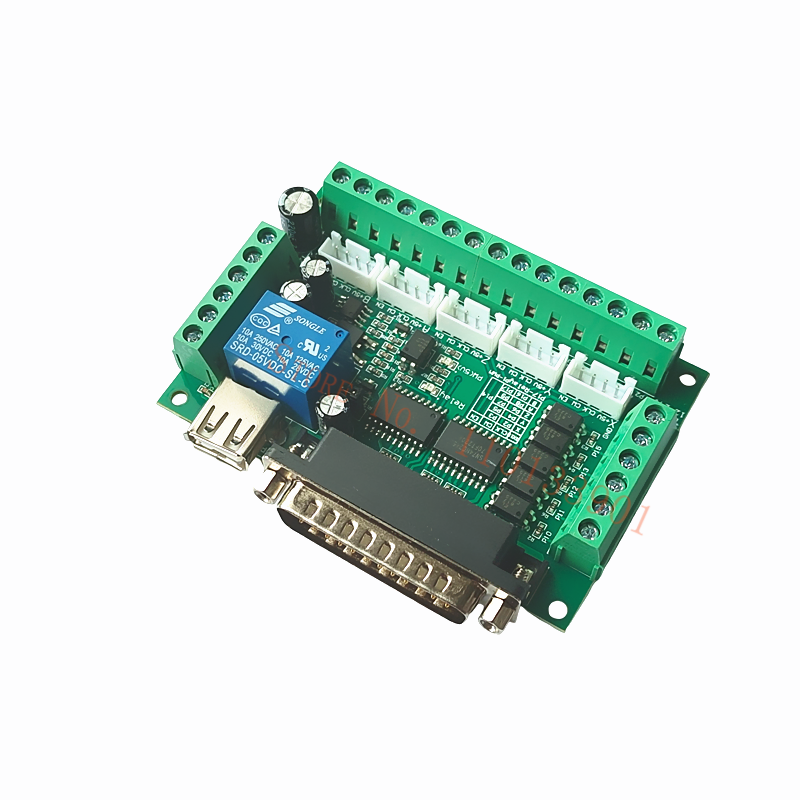 1 PC 5 แกน CNC Breakout BOARD  - 5 Axis Cnc Breakout Board Interface Mach3 บทวิจารณ์และราคา