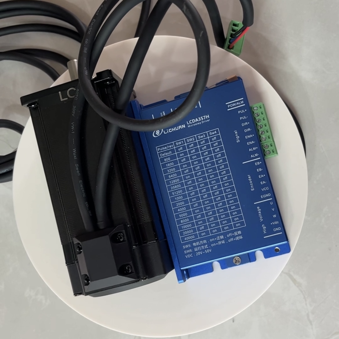ชุดมอเตอร์เซอร์โวสเต็ปเปอร์ 3  - Nema 23 Closed Loop Stepper Motor Driver Kit บทวิจารณ์และราคา