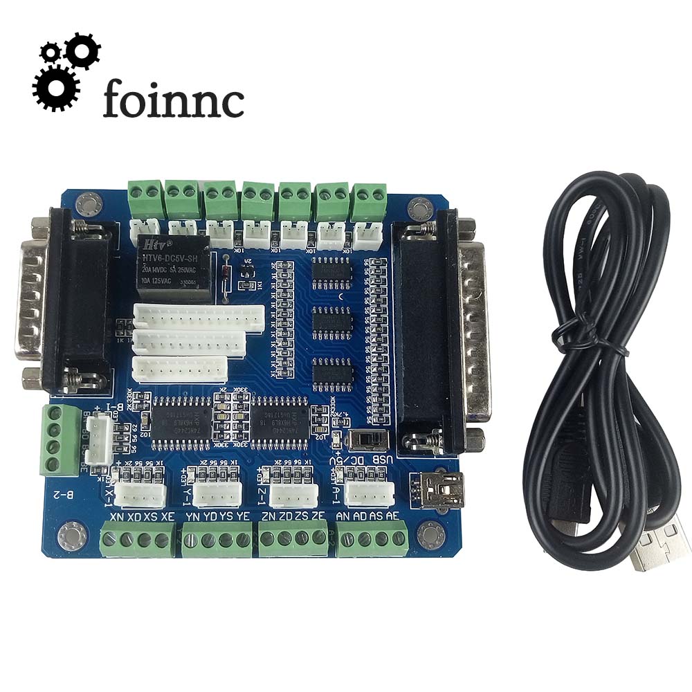 Mach3 5แกน CNC Breakout Contro - 5 Axis Cnc Breakout Board Interface Mach3 บทวิจารณ์และราคา