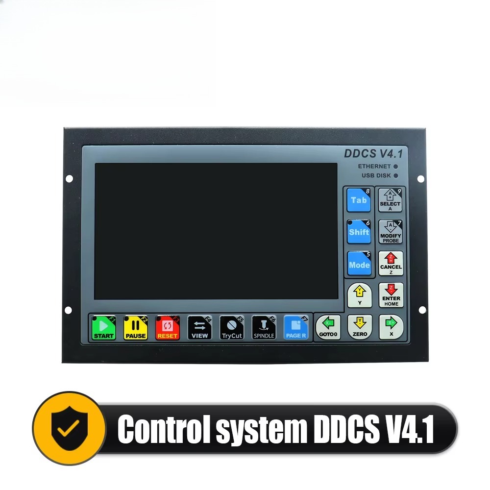 ตัวควบคุมการเคลื่อนที่แบบสแตนด - Ddcs V4.1 4 Axis Cnc Offline Controller บทวิจารณ์และราคา
