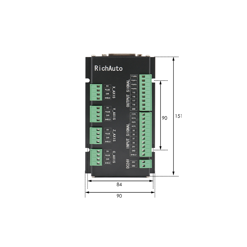 ระบบควบคุมแบบออฟไลน์ 3 แกนพร้อ - Richauto A11 Dsp Controller 3 Axis บทวิจารณ์และราคา
