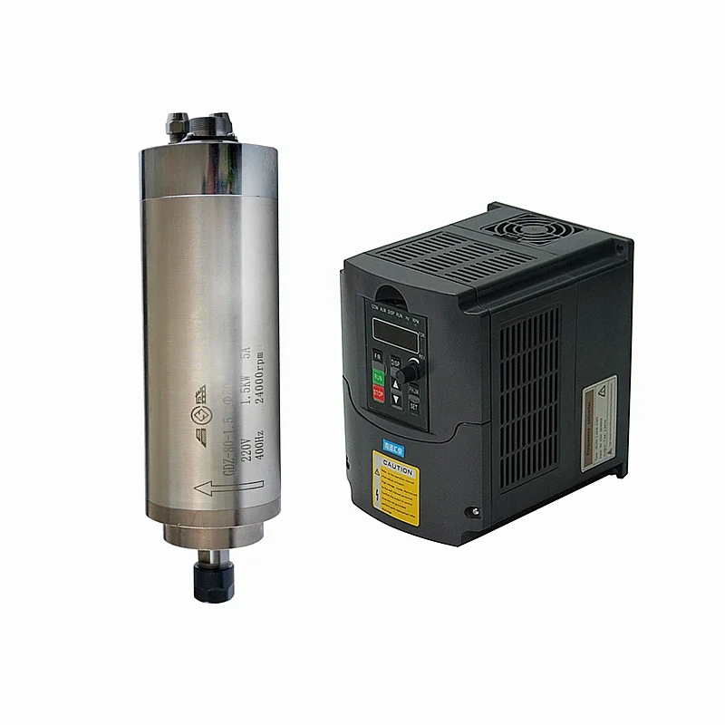 LY 220V 1.5KW 2.2KW VFD ระบายค - 2.2Kw Water Cooled Spindle Kit Vfd บทวิจารณ์และราคา