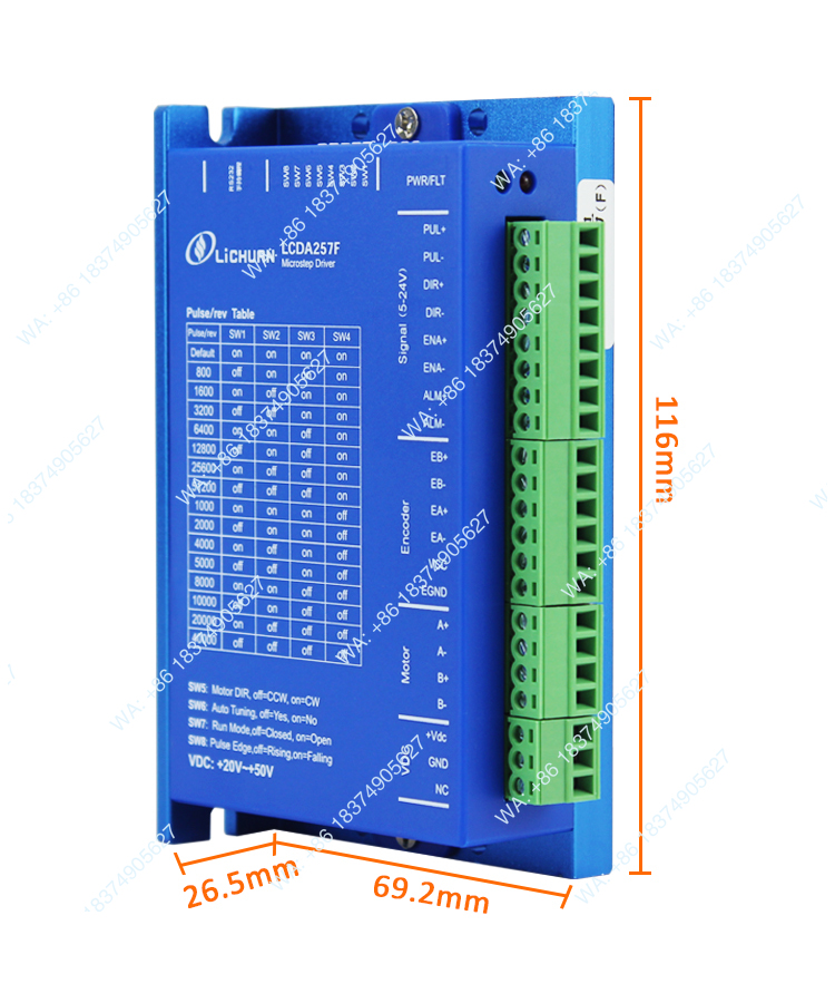 ไดรเวอร์มอเตอร์สเต็ปเปอร์ 1 ชิ - Nema 23 Closed Loop Stepper Motor Driver Kit บทวิจารณ์และราคา