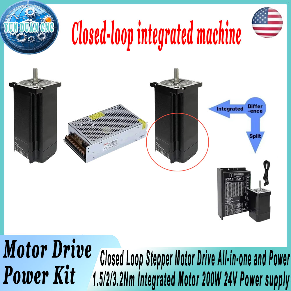 NEMA23 ปิด Loop Stepper Motor  - Nema 23 Closed Loop Stepper Motor Driver Kit บทวิจารณ์และราคา